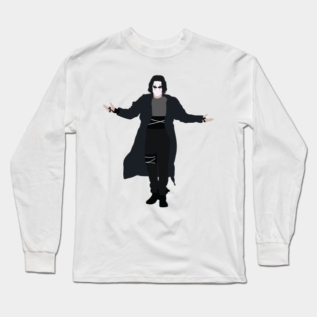 The Crow Long Sleeve T-Shirt by FutureSpaceDesigns